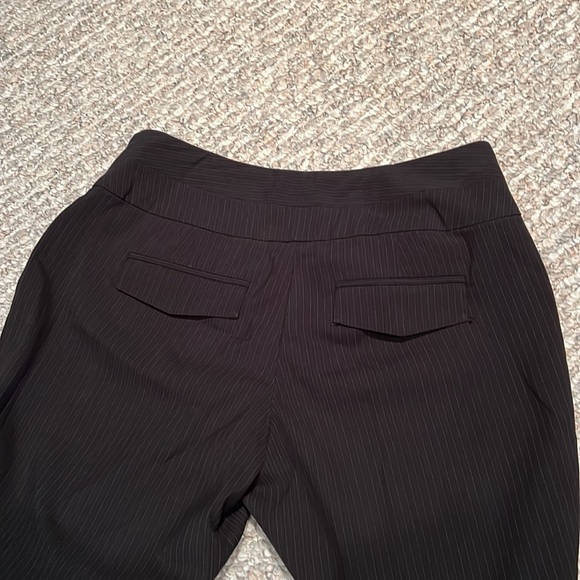 Pinstripe black dress pants, Ricki’s size 6 - Picture 4 of 5